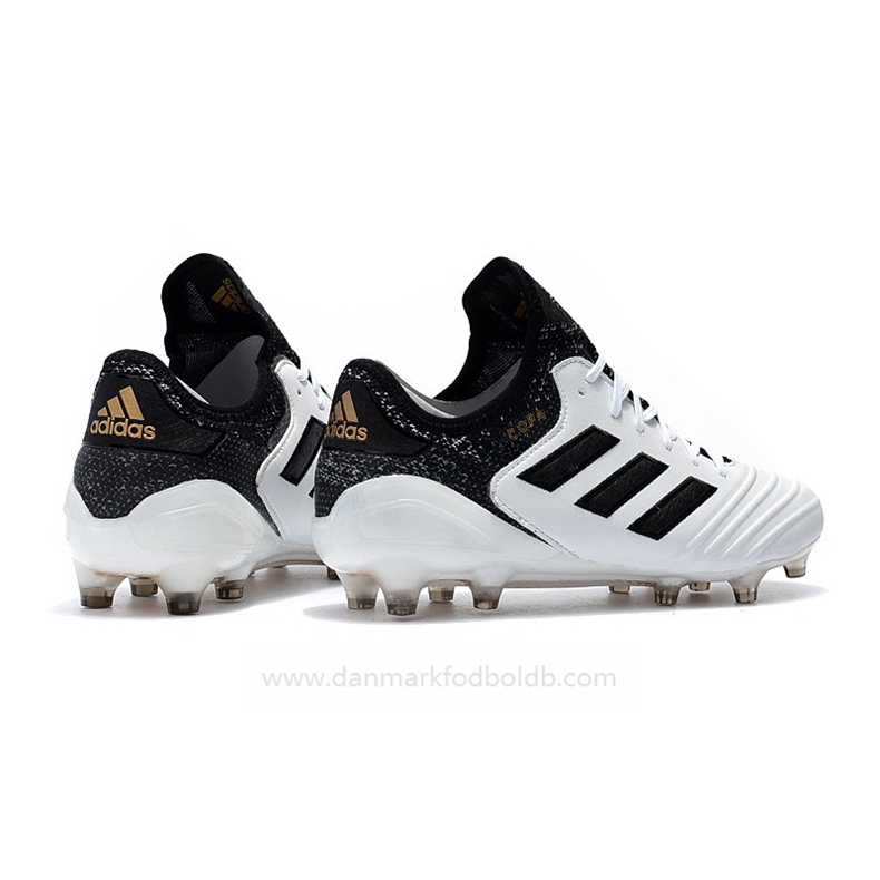 Adidas Copa 18.1 FG Fodboldstøvler Herre – Hvid Sort Guld